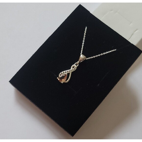 925 Sterling Silver Turkish Zultanite Necklace Wedding Jewelry for Women, NEW, - Picture 3 of 7